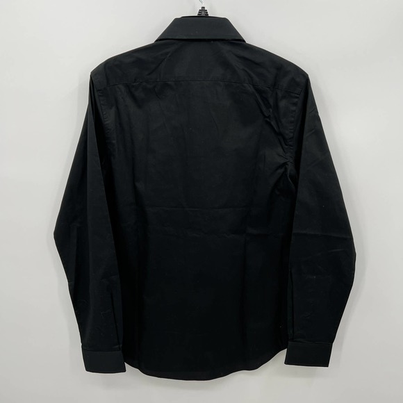 Michael Kors Men's Slim Fit Black Dress Shirt Size 15 1/2 - Picture 2 of 6